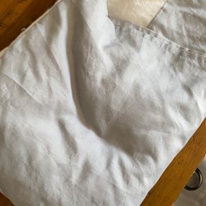 Baby blue Queen size Bed skirt